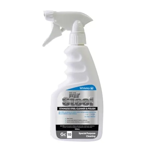 Whiteley Mr Steel Water Based Stainless Steel Cleaner and Polish