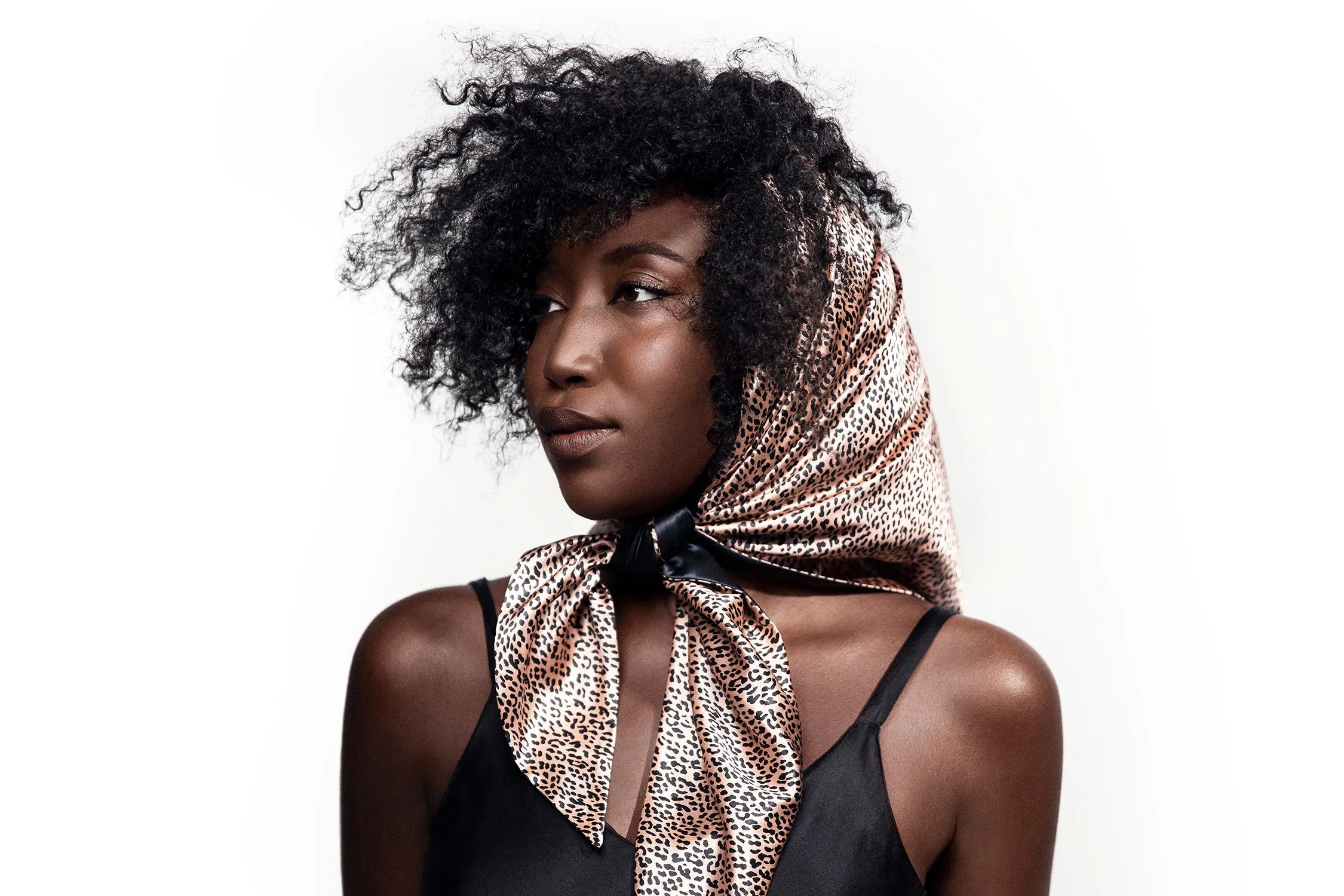 Wild Leopard Hair Wrap