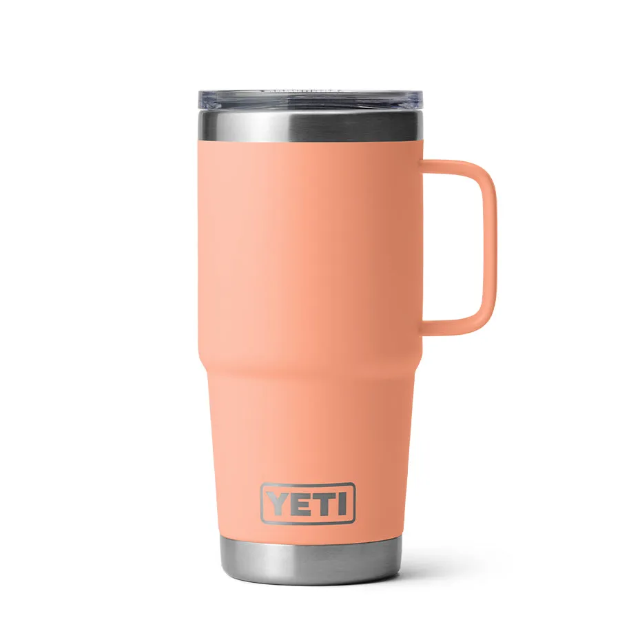 YETI Rambler 20oz Travel Mug Lowcountry Peach